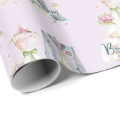 Bruidsjurk bruid & bruidegom cadeaupapier (Rol Hoek)