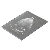 Bruidsjurk bruid om romantisch  te zijn notitieboek (Linkerzijde)