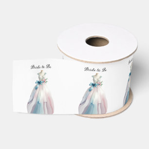 Bruidsjurk Bruid Trouwerij Bruidsmeisjes Grosgrain Lint