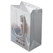 Bruidsjurk Bruid Trouwerij Bruidsmeisjes Medium Cadeauzakje (Voorkant Gekanteld)