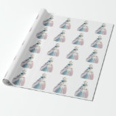 Bruidsjurk Bruid Trouwerij Bruiloft Cadeaupapier (Uitgerold)