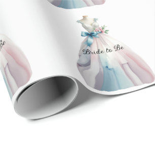 Bruidsjurk Bruid Trouwerij Bruiloft Cadeaupapier