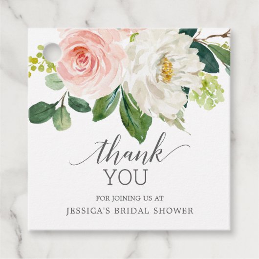 Bruidsjurk Bruidsfeest bedankingskaart Bedankjes Labels (Voorkant)