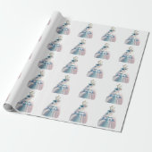 Bruidsjurk Bruidsfeest Bruid Wordt Cadeaupapier (Uitgerold)