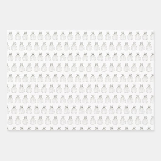 Bruidsjurk Bruidsfeest Diamanten Ring Trouwjurk Inpakpapier Vel (Voorkant 2)