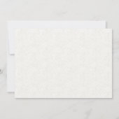 Bruidsjurk Bruiloft Feest Kaart (Achterkant)