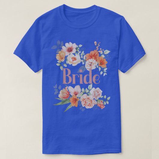 Bruidsjurk Bruiloft Trouwerij  T-shirt (Design voorkant)