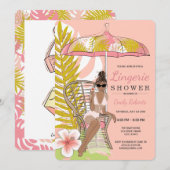 Bruidsjurk Douche Afrikaans-Amerikaans Kaart (Voorkant / Achterkant)