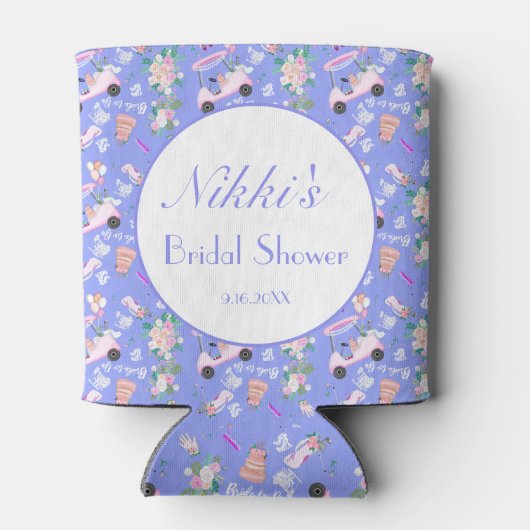  Bruidsjurk Golf Bruidsdouche  Blikjeskoeler (Achterkant)