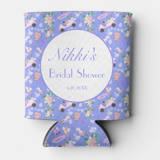  Bruidsjurk Golf Bruidsmeisjesuitnodiging  Blikjeskoeler (Voorkant)