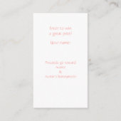 Bruidsjurk Lotkaart Bijlagekaart Informatiekaartje (Achterkant)