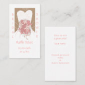 Bruidsjurk Lotkaart Bijlagekaart Informatiekaartje (Voorkant / Achterkant)