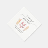 Bruidsjurk & Palomas Bruidsbad Bruidsmeisje Servet (Hoek)