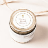 Bruidsjurk Parels en Prosecco Sticker