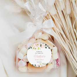 Bruidsjurk RozeGoud Bachelorette Feest Ronde Sticker