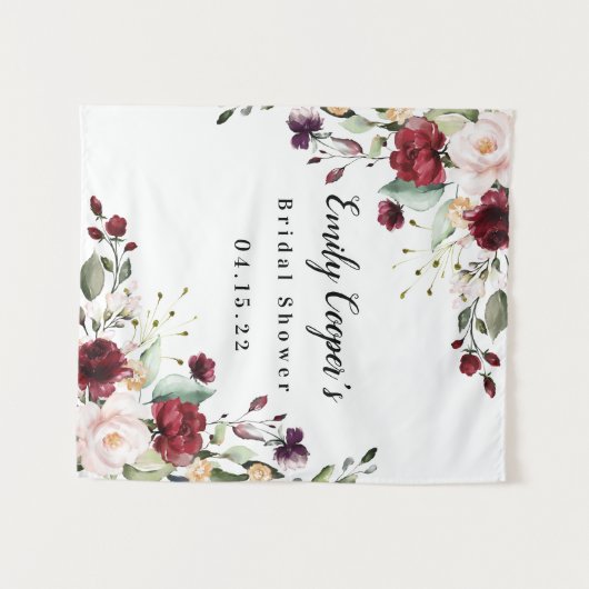 Bruidsjurk Shower Banner Stof Tapijt Bord Wandkleed (Voorkant (horizontaal))