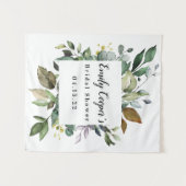 Bruidsjurk Shower Banner Stof Wandtapijt Wandkleed (Voorkant (horizontaal))