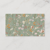 Bruidsjurk Shower Recept Delen Spel Wildflower Informatiekaartje (Achterkant)