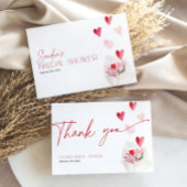 Bruidsjurk Shower Valentijnsdag Harten Bedankt