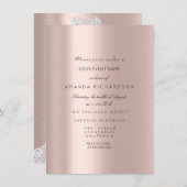 Bruidsjurk Spark Rose VIP Roze Diamant Kaart (Voorkant / Achterkant)