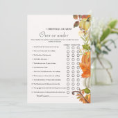 Bruidsjurk spelkaart om overheen of onderuit te va aankondiging (Staand voorkant)