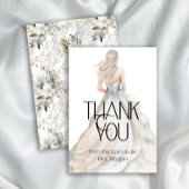 Bruidsjurk Trouwjurk Bruidscadeau Dank Je Kaart