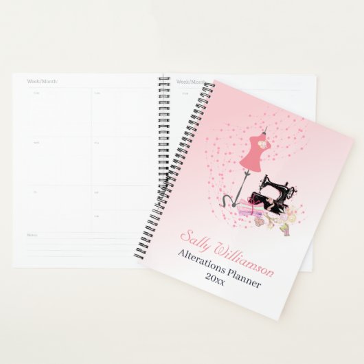 Bruidsjurk Veranderingen Roze Planner (Display)