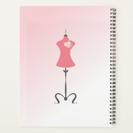 Bruidsjurk Veranderingen Roze Planner (Achterkant)