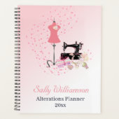 Bruidsjurk Veranderingen Roze Planner (Voorkant)