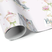 Bruidsjurk voor bruid en bruidegom cadeaupapier (Rol Hoek)