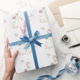 Bruidsjurk voor bruidsfeest cadeaupapier
