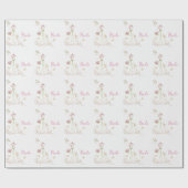 Bruidsjurk voor Bruidsfeest  Cadeaupapier (Vlak)