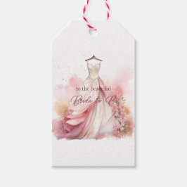 Bruidsjurk voor Bruidsfeest in het Wit  Cadeaulabel