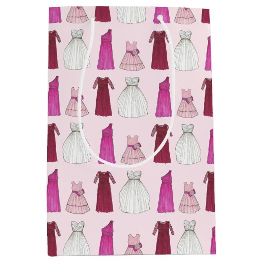 Bruidsjurken voor Bruidsmeisjes Bruiloft Uitstapje Medium Cadeauzakje (Voorkant)