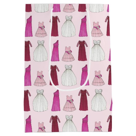 Bruidsjurken voor Bruidsmeisjes Bruiloft Uitstapje Medium Cadeauzakje (Achterkant)