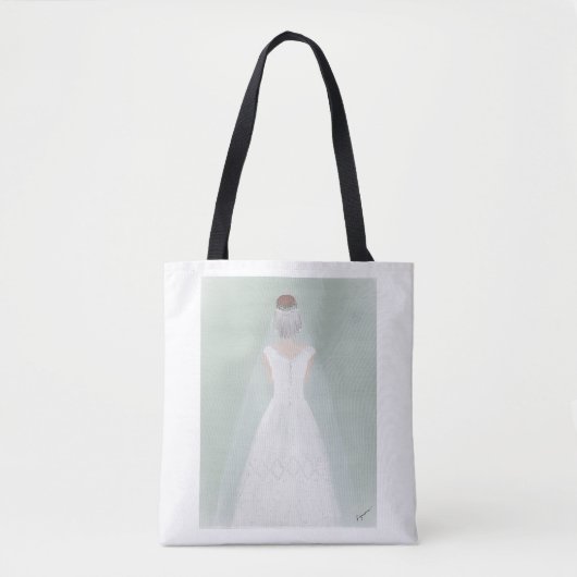 Bruidskaart Tote Bag (Voorkant)