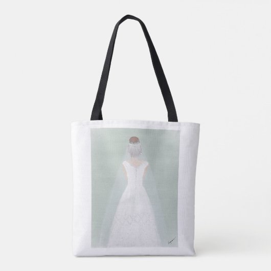Bruidskaart Tote Bag (Achterkant)