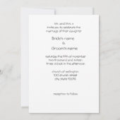 bruidskaarten kaart (Achterkant)