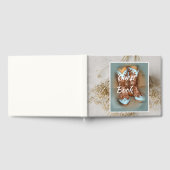 Bruidslaarzen en gedroogde bloemen gastenboek (Volledig)