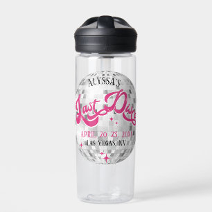 Bruidslaatste Disco Bruiloftsfeest Favoriet Cadeau Waterfles