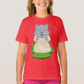 Bruidsluier Trouwen T-shirt (Voorkant)