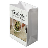 Bruidsman dank u medium cadeauzakje (Achterkant Gekanteld)