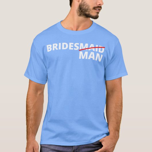 Bruidsman Huwelijk grappig T-shirt (Voorkant)