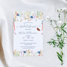 Bruidsmeadow met wilde bloemen & Vlinders Bruidsdi