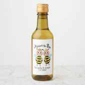 Bruidsmeesterschap Bruiloft Shower Drank Label Wijn Etiket (Voorkant)