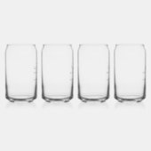 bruidsmeisje aangepaste gepersonaliseerde namen br blikvorm glas (Rechts)