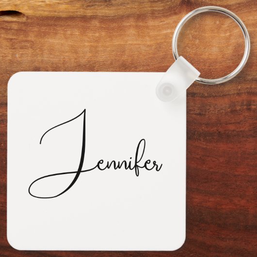 Bruidsmeisje Aanpassen  Naam Coquette  vrijgezelle Sleutelhanger (Achterkant)