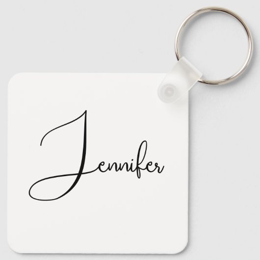 Bruidsmeisje Aanpassen  Naam Coquette  vrijgezelle Sleutelhanger (Achterkant)