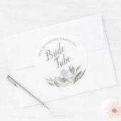 Bruidsmeisje Aanzoek Bruid Stam Kaars Label (Envelop)