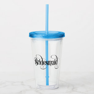 Bruidsmeisje Acryl Drinkbeker
